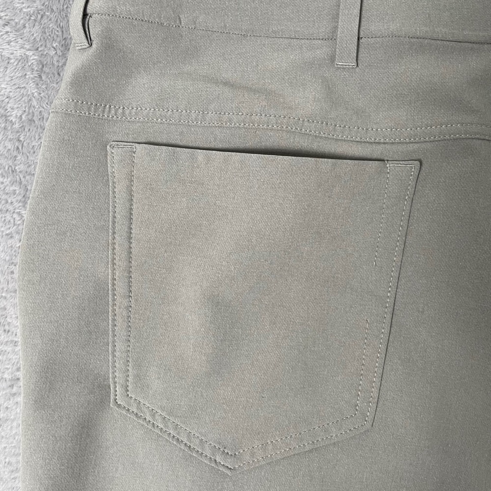 Public Rec Workday Pants Mens 38x31 Grey Technical Stretch Chino‎ 5-Pocket Taper - Picture 8 of 13